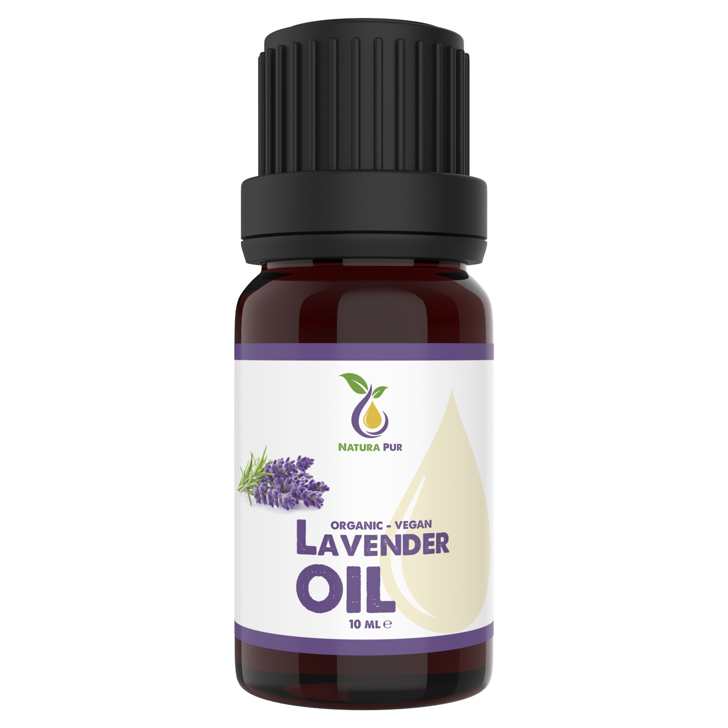 Lavendelöl BIO 10ml - 100% naturreines ätherisches Öl, vegan