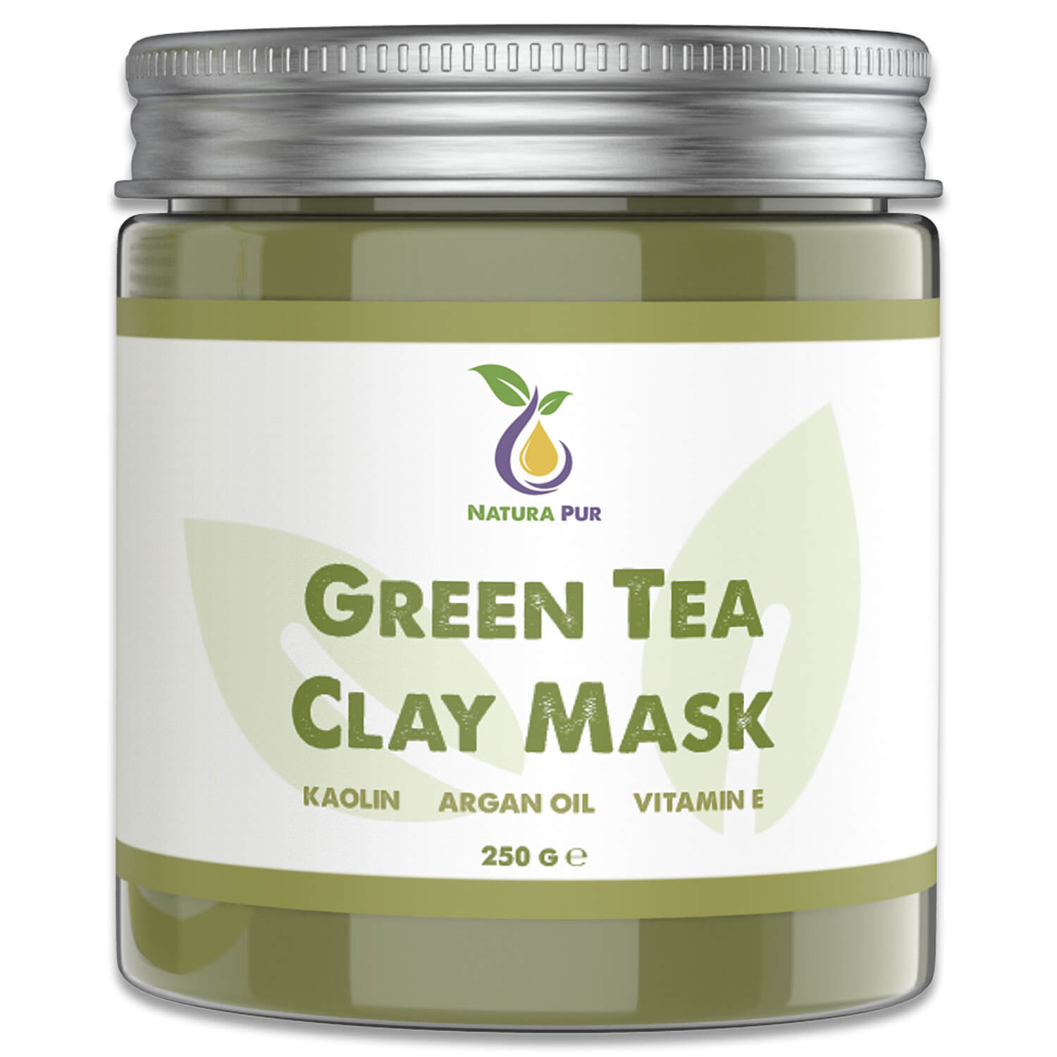Grüner Tee Gesichtsmaske 250g, vegan